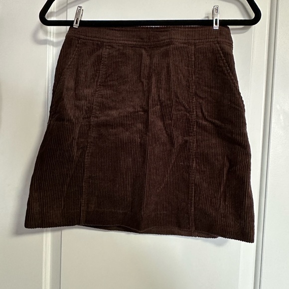 Aurora Cord Mini Skirt - Picture 2 of 4